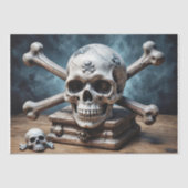 Jolly Roger - Decoupage - Tissuepapier (Voorkant)