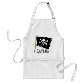 Jolly Roger Kapitein Standaard Schort