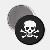 Jolly Roger Magneet (Voorkant / Achterkant)
