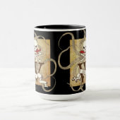 Jolly Roger Monogram Initiaal Mok (Midden)