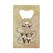 Jolly roger Monogramme initial (Dos)