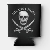 Jolly Roger Pirate Day Blikjeskoeler (Voorkant)