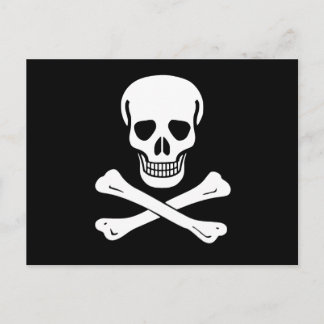 Jolly Roger Pirate Flag Briefkaart