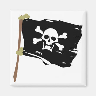 Jolly Roger Pirate Flag Magneet