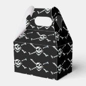 Jolly Roger Pirate Skull Patroon Favor Box Bedankdoosjes (Achterkant)