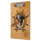 Jolly Roger Pirate Wheel Klembord (Links)