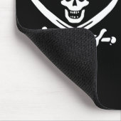 Jolly roger piratenvlag muismat (Hoek)