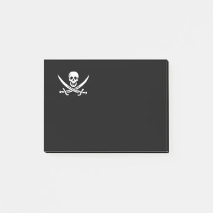 Jolly roger piratenvlag post-it® notes
