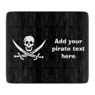 Jolly roger piratenvlag snijplank