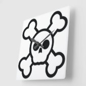 jolly roger skull klok (Hoek)