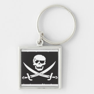 Jolly Roger Skull & Sword sleutelhanger