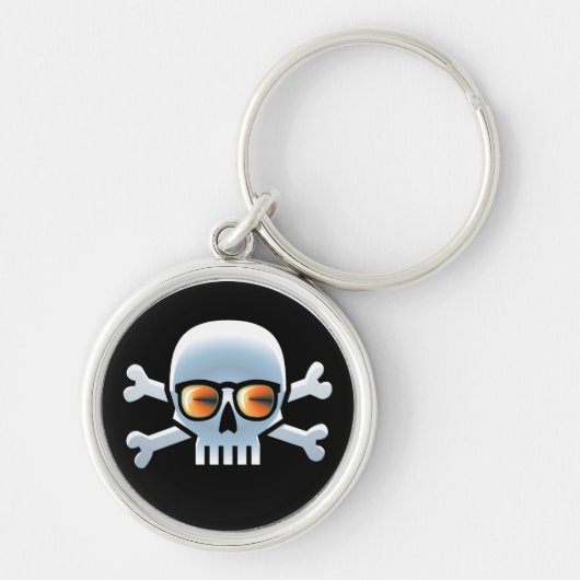 Jolly Roger Sleutelhanger (Voorkant)