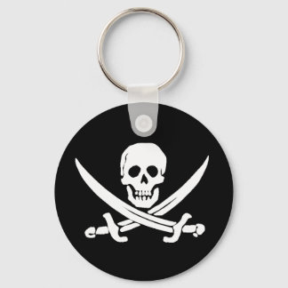 Jolly Roger Sword Pirate Sleutelhanger