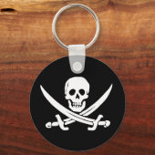 Jolly Roger Sword Pirate Sleutelhanger (Voorkant)