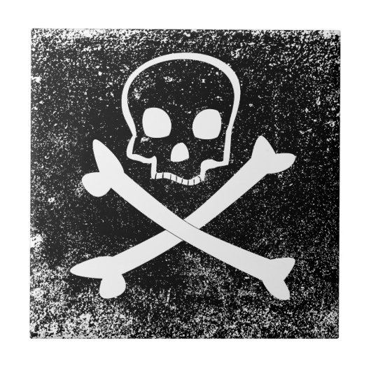 Jolly Roger Tegeltje (Voorkant)