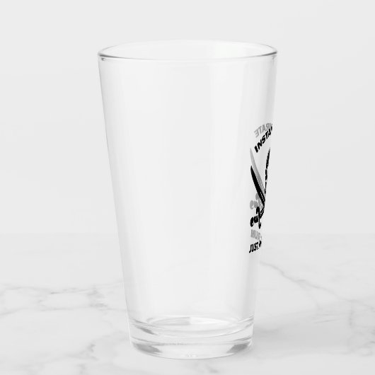 Jolly Rogers Instant Pirate Add Rum Glass Glas (Rechts)