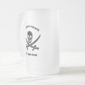 Jolly Rogers Instant Pirate Add Rum Matglas Bierpul (Voorkant links)