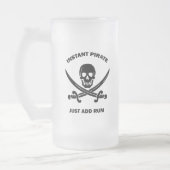 Jolly Rogers Instant Pirate Add Rum Matglas Bierpul (Links)