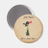 Jolly Rover - Gaius Sarcastische magneet (Voorkant / Achterkant)