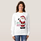 Jolly Santa Christmas Design Trui (Voorkant volledig)