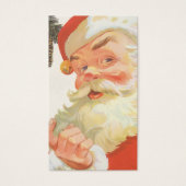 Jolly Santa Claus avec secret, Noël Vintage (Devant)