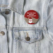 Jolly Santa Claus Button (In situ)