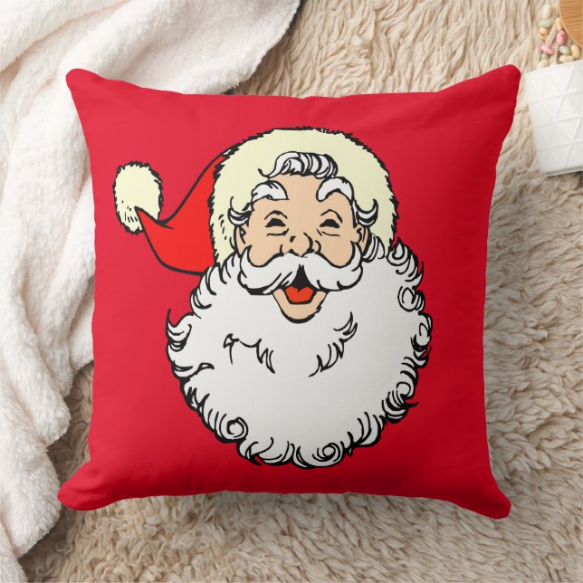  Jolly Santa Claus Christmas Sierkussen (Deken)