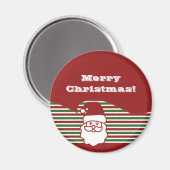 Jolly Santa Claus Magnet (Recto/Verso)