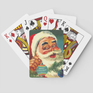 Jolly Santa Claus Persoonlijk Pokerkaarten