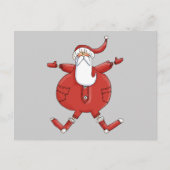Jolly Santa T-shirts en geschenken Feestdagenkaart (Voorkant)