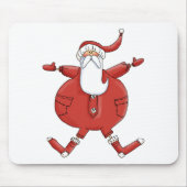 Jolly Santa T-shirts en geschenken Muismat (Voorkant)