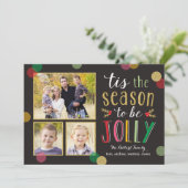 Jolly Season Cartes photos de vacances (Debout devant)