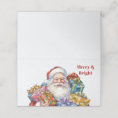 Jolly Sinterklaas Klassieke Kerstmis (Buitenkant ongevouwen)