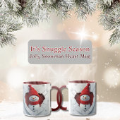 Jolly Snowman Coeur Mug