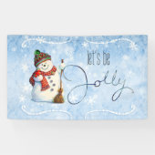 Jolly Snowman ID841 Spandoek (Horizontaal)