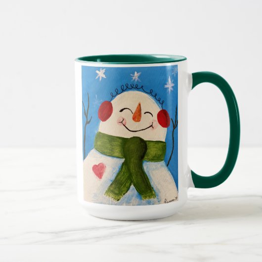 Jolly Snowman Mug (Droite)