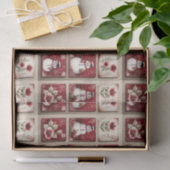 Jolly Snowmen Tissuepapier (Geschenk)