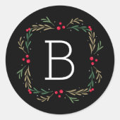 Jolly souhaite des autocollants de Noël ou des sce (Devant)