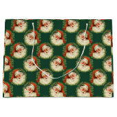  Jolly St. Nick Santa Claus kerstmis Groot Cadeauzakje (Voorkant)