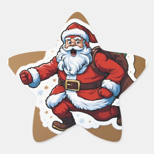 Jolly Sticker Wonderland Festive autocollant de No (Devant)