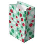 Jolly Stippen Gift Bag Medium Cadeauzakje (Voorkant Gekanteld)