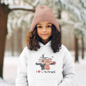 JollyKins I Love Cincinnati Sweat - shirt à capuch