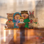 JollyKins Natitivity Raamsticker (Vel 2)