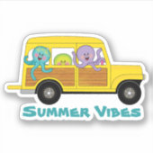 JollyKins Octopus Mobile Sticker (Voorkant)
