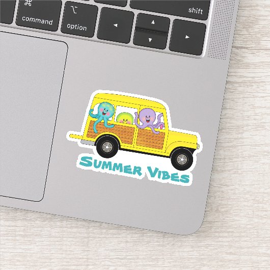 JollyKins Octopus Mobile Sticker (Detail)