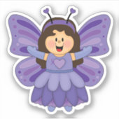 JollyKins Purple Epilepsy Awareness Sticker (Voorkant)