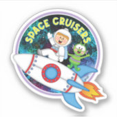 JollyKins Space Cruisers Sticker (Voorkant)