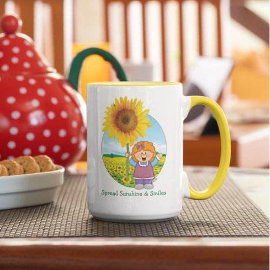 JollyKins Sunflower Friend Mug