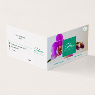 JOLOOS FOLDED VISITEKAARTJE