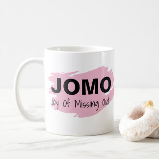 JOMO Joy of Missing Out Koffiemok